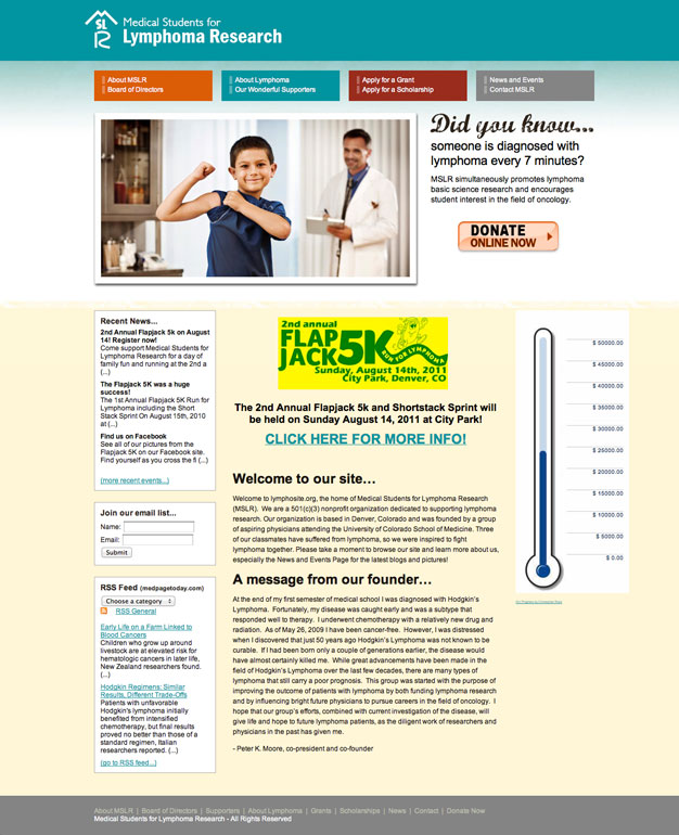Medical Students for Lymphoma Research (Full Site)