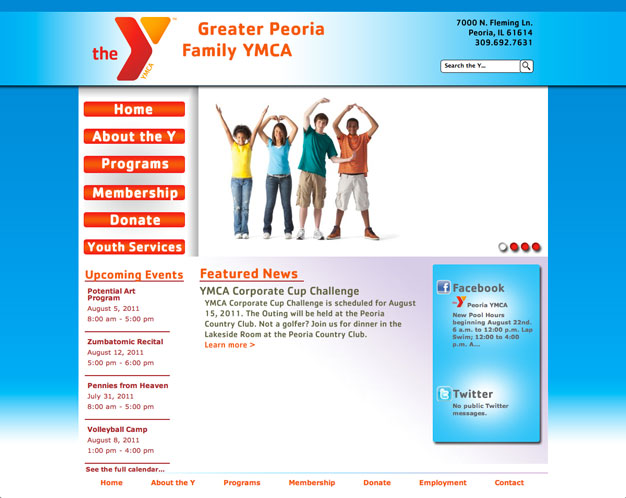 Greater Peoria Family YMCA (Full Site)